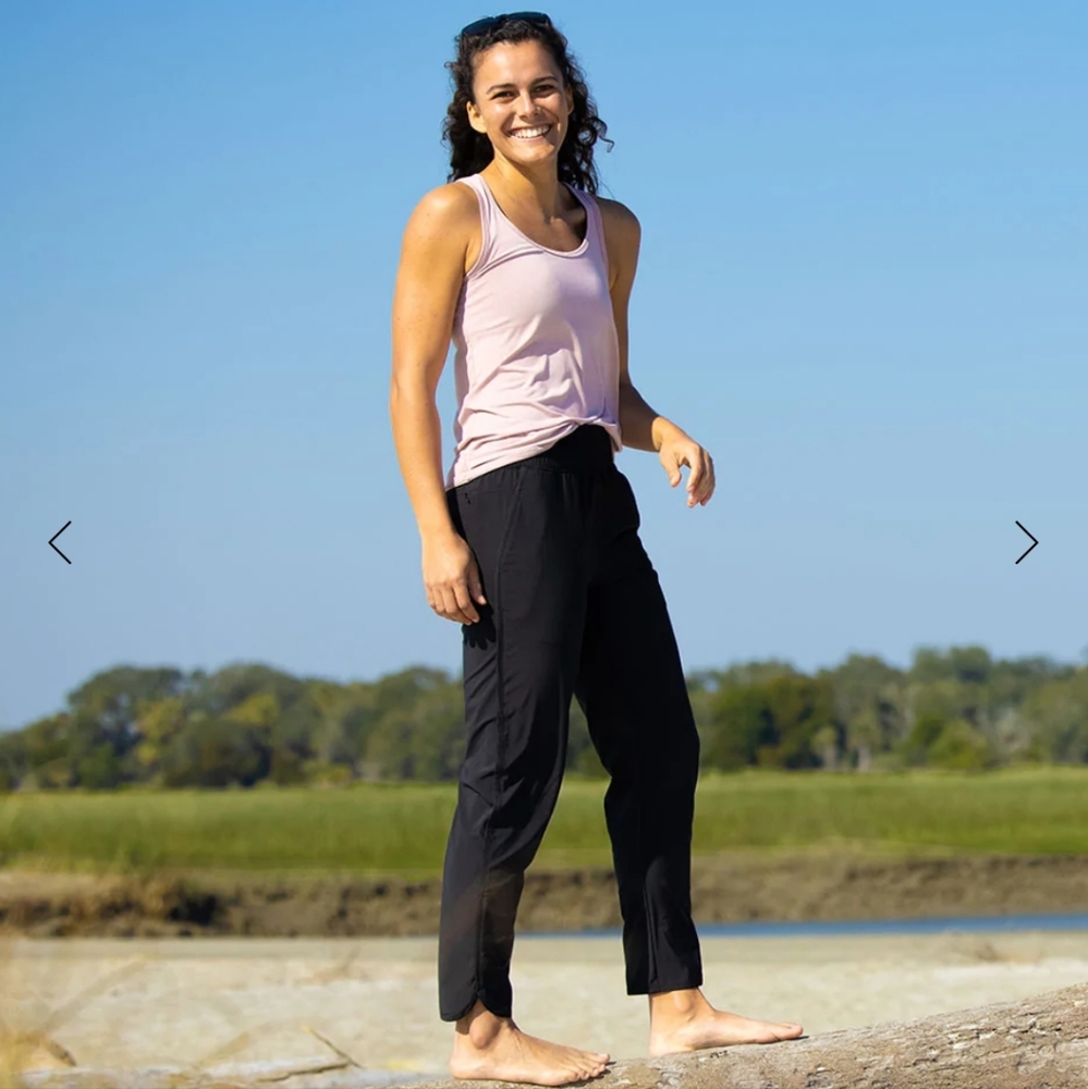 Women's Pull On Breeze Pant Sz M Black